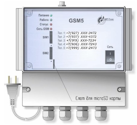 Извещатель универсальный ЦИТ-ПЛЮС GSM-5-224 Универсальные и специальные очистители